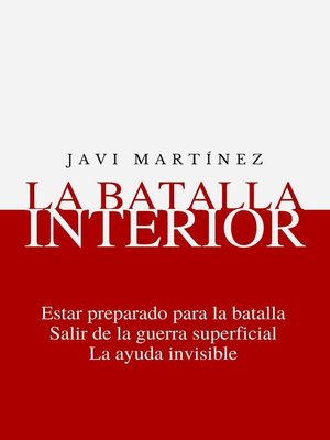 cover image of La Batalla Interior